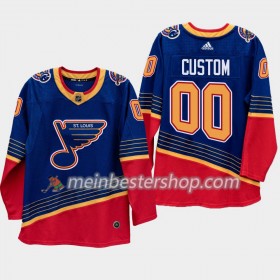St. Louis Blues Custom Adidas 90s Heritage Trikot Authentic - Herren